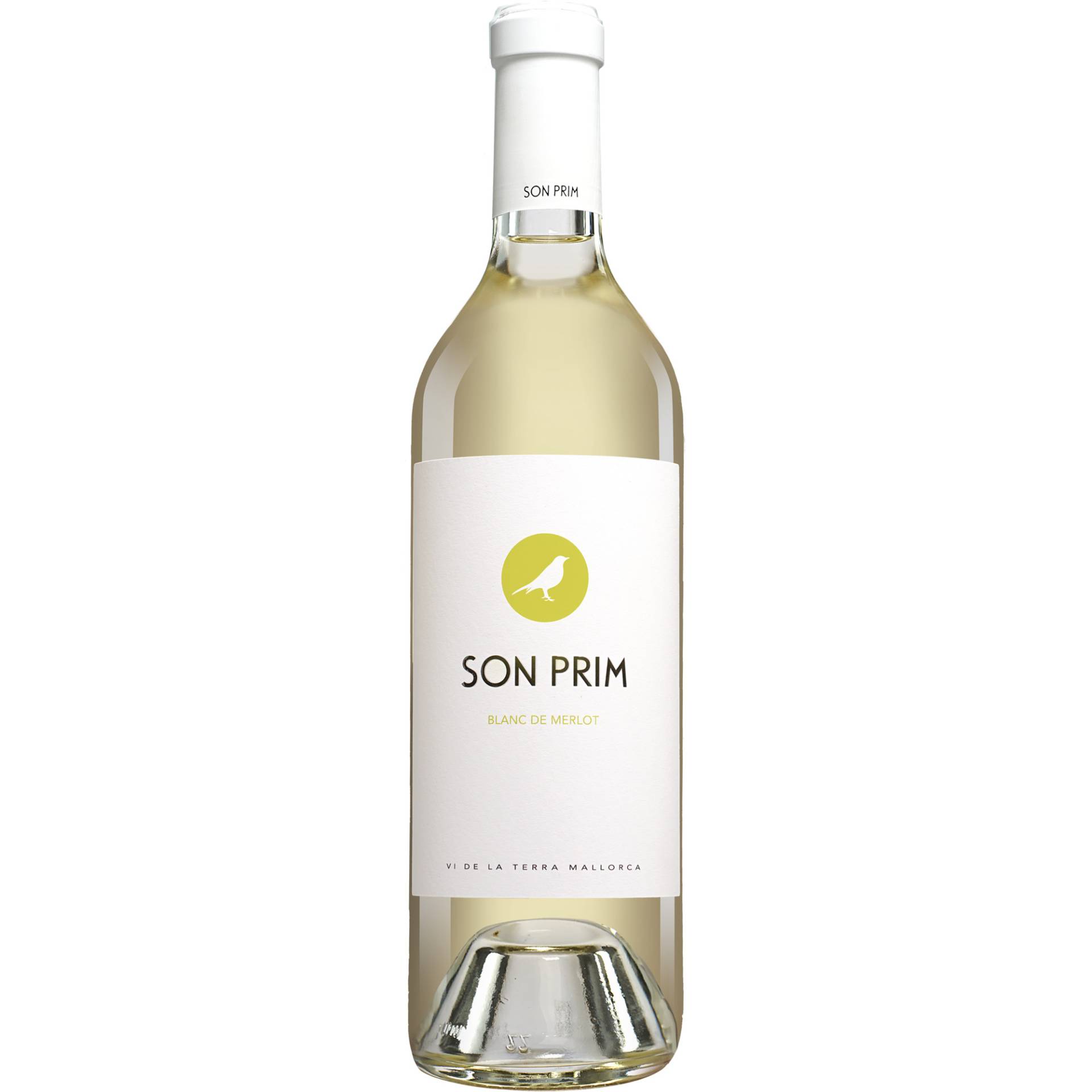Son Prim »Blanc de Merlot« 2022  0.75L 14% Vol. Weißwein Trocken aus Spanien von Son Prim