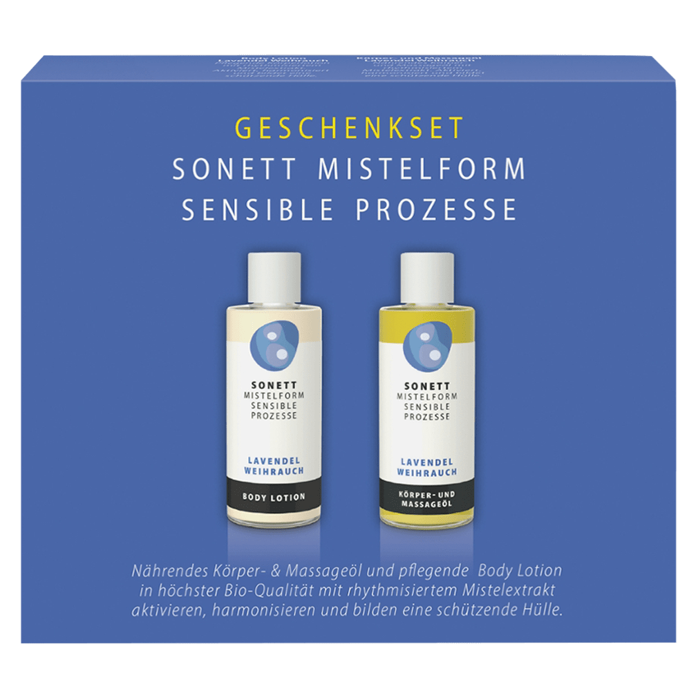 Geschenkset Mistelform Lavendel-Weihrauch Geschenkset Mistelform Lavendel-Weihrauch von Sonett