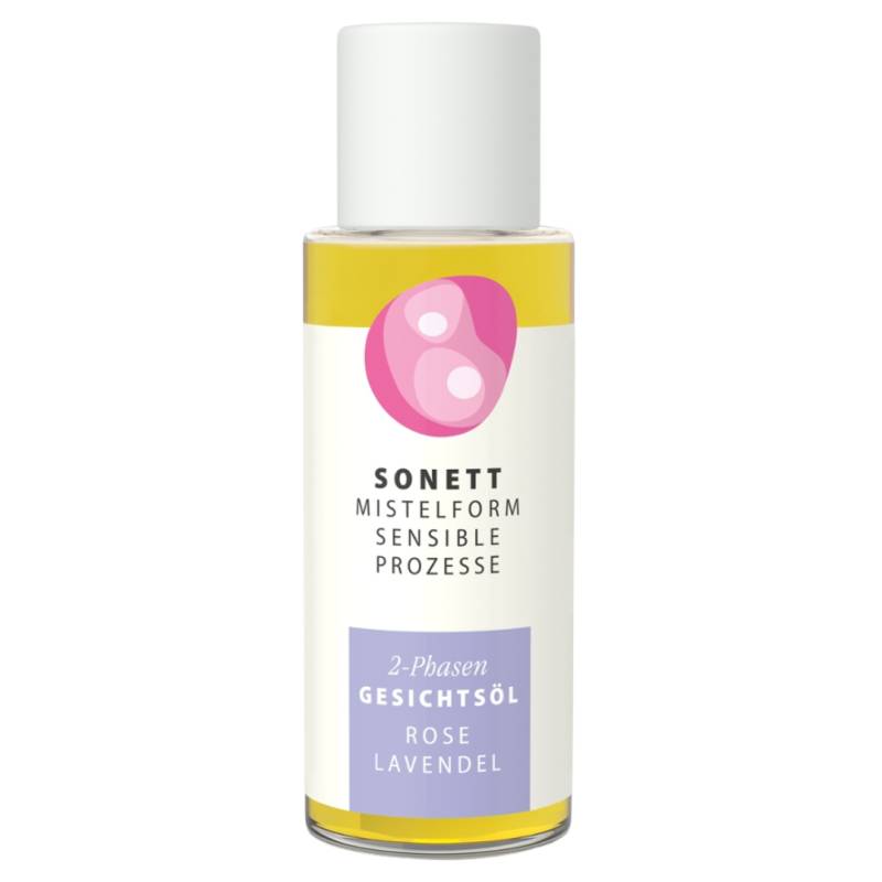 2-Phasen Gesichtsöl Rose-Lavendel von Sonett