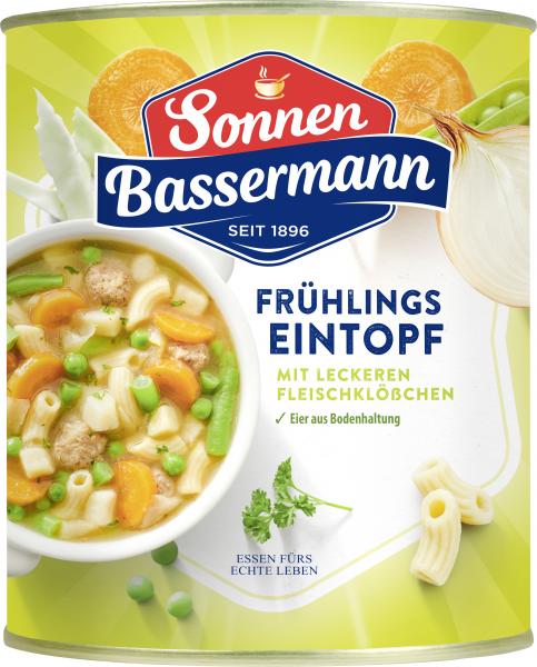 Sonnen Bassermann Frühlings Eintopf mit leckeren Fleischklößchen Sonnen Bassermann Frühlings Eintopf mit leckeren Fleischklößchen von Sonnen Bassermann