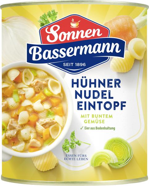Sonnen Bassermann Hühner Nudel-Eintopf mit buntem Gemüse Sonnen Bassermann Hühner Nudel-Eintopf mit buntem Gemüse von Sonnen Bassermann