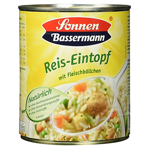 Sonnen Bassermann Reistopf mit Fleischbeilage, 800g Sonnen Bassermann Reistopf mit Fleischbeilage, 800g von Sonnen Bassermann