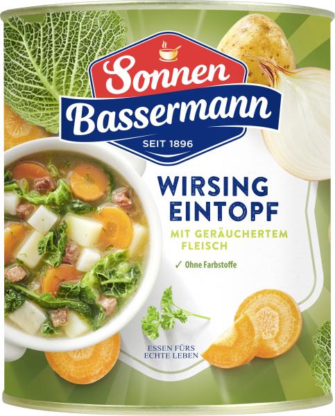 Sonnen Bassermann Wirsing Eintopf mit geräuchtertem Fleisch von Sonnen Bassermann