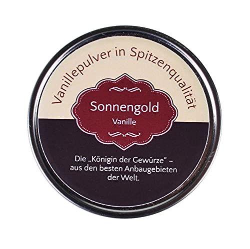 Sonnengold Bourbon-Vanillepulver - Premium-Qualität zum Spitzenpreis (20 Gramm) von Sonnengold