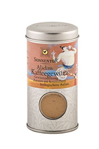 6er-VE Bio Gewürz Aladins Kaffeegewürz Streudose 35g Sonnentor 6er-VE Bio Gewürz Aladins Kaffeegewürz Streudose 35g Sonnentor von Sonnentor