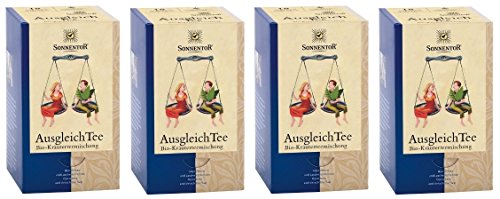Ausgleich Kräutertee, bio, 4 x 27g , Doppelkammerbeutel von Sonnentor