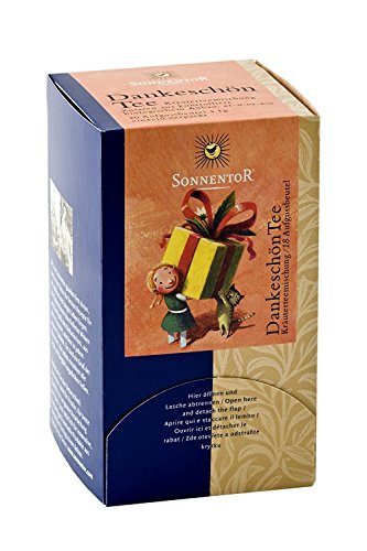 BIO-Kräuterteemischung DANKESCHÖN TEE - SONNENTOR - 2 x 27g (im günstigen Doppelpack) von Sonnentor