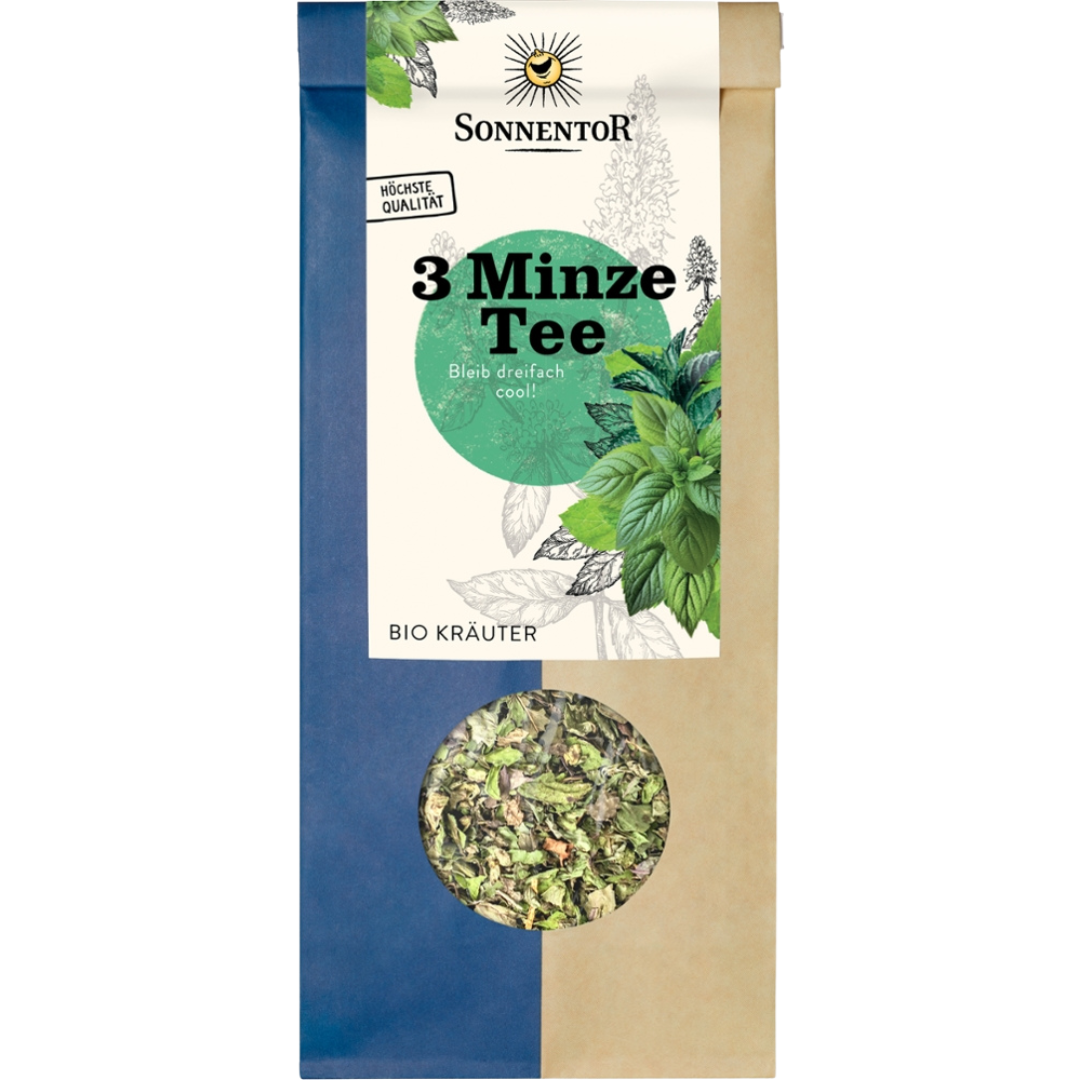 Bio 3-Minze Tee lose, 50 g Bio 3-Minze Tee lose, 50 g von Sonnentor