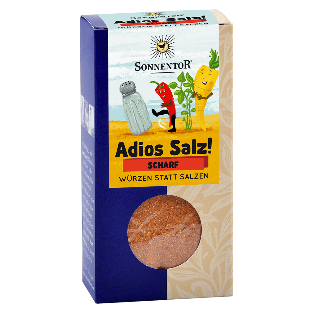 Bio Adios Salz! Scharfe Gemüsemischung von Sonnentor