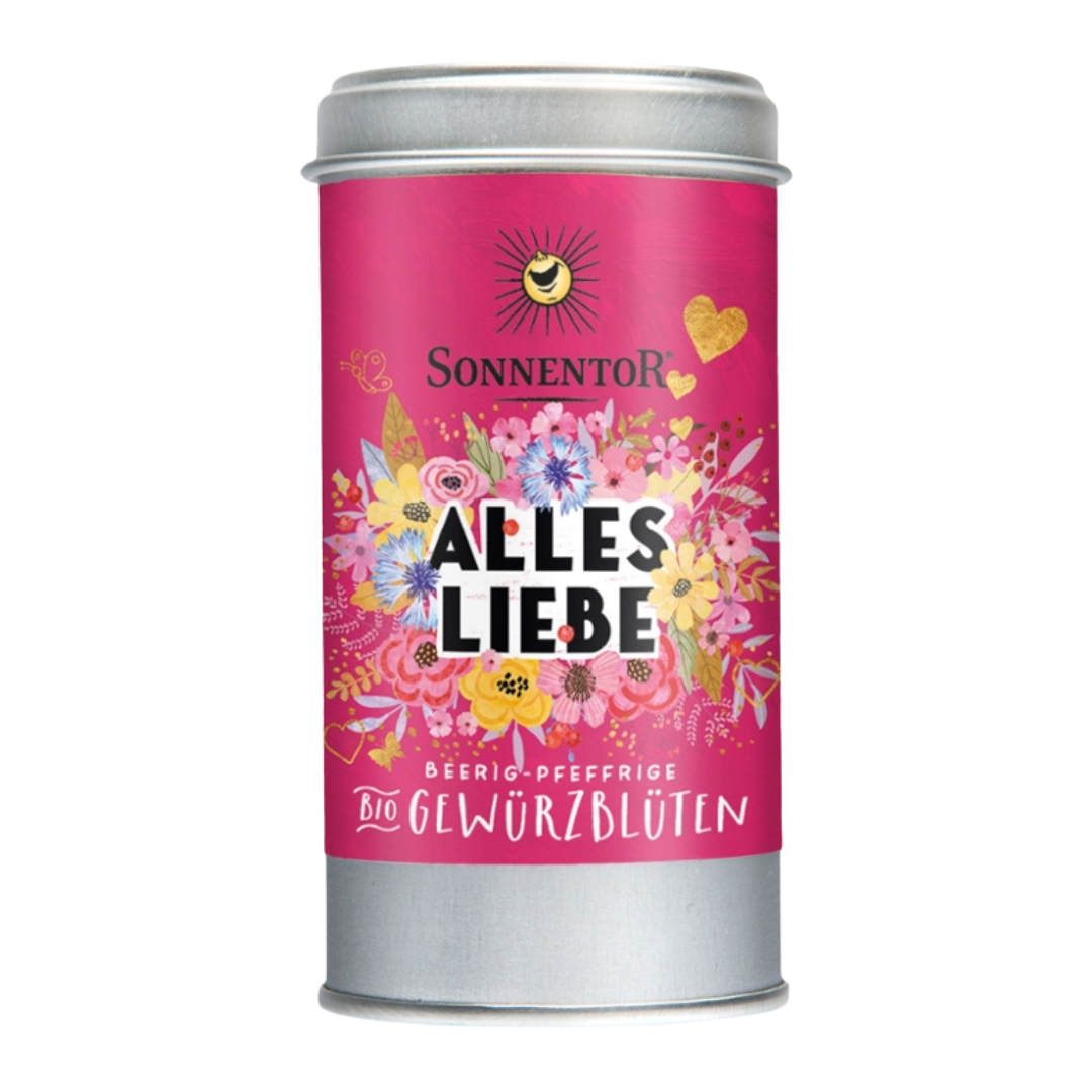 Bio Alles Liebe Gewürzblüten, 30 g, Streudose Bio Alles Liebe Gewürzblüten, 30 g, Streudose von Sonnentor
