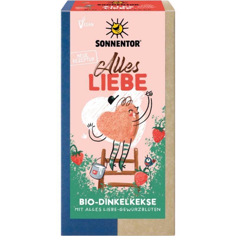 Bio Alles Liebe Kekse 125 g, Packung von Sonnentor