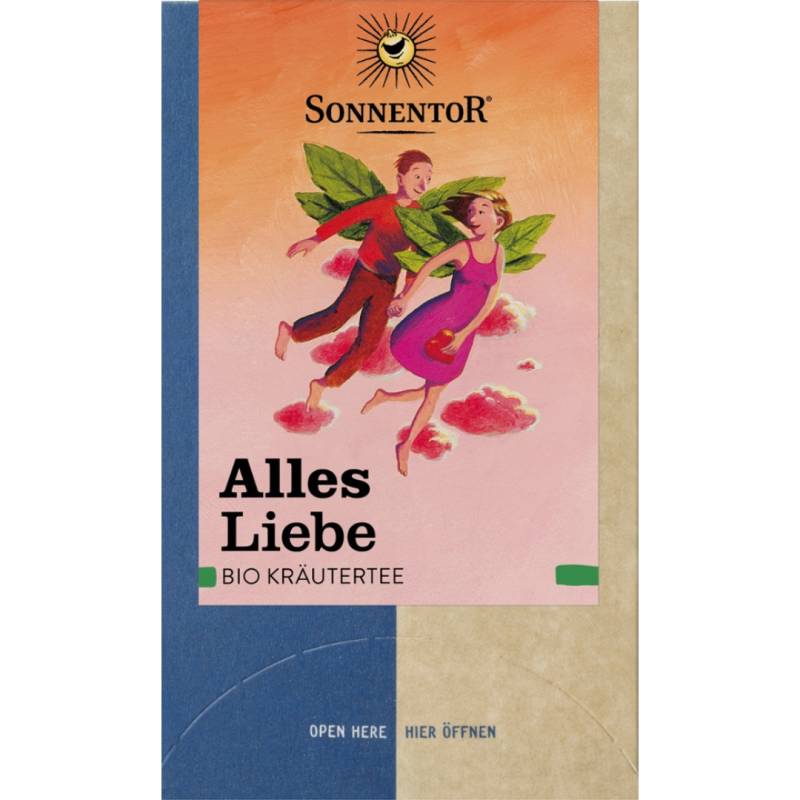 Bio Alles Liebe Kräutertee, 27 g, Doppelkammerbeutel von Sonnentor