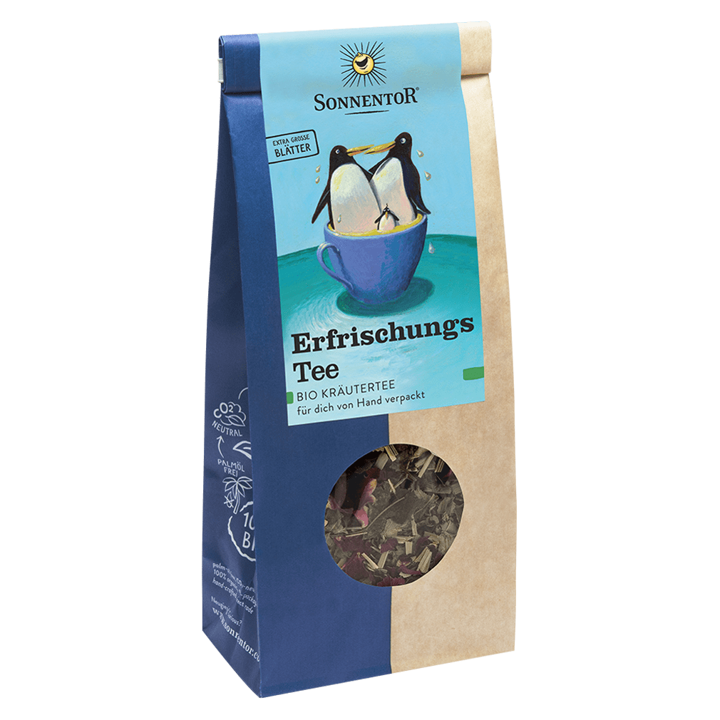 Bio Erfrischungs-Kräutertee Bio Erfrischungs-Kräutertee von Sonnentor