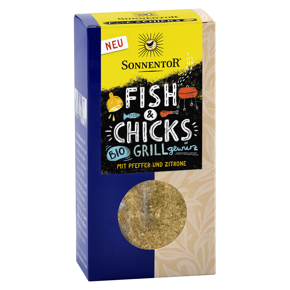 Bio Fish & Chicks Grillgewürz von Sonnentor