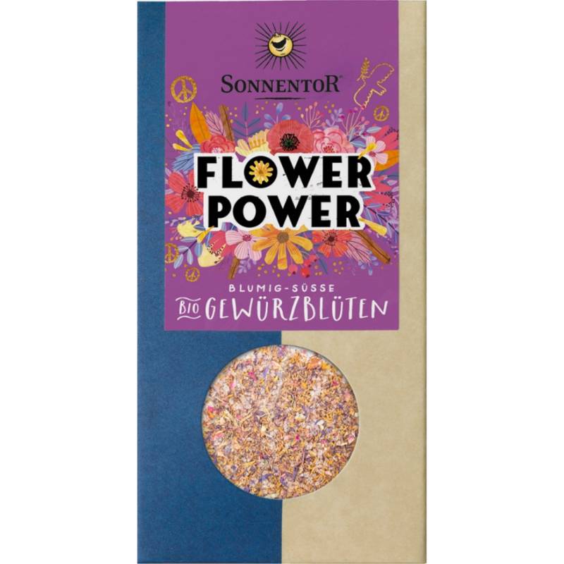 Bio Flower Power Gewürz-Blüten-Zubereitung, 35g von Sonnentor