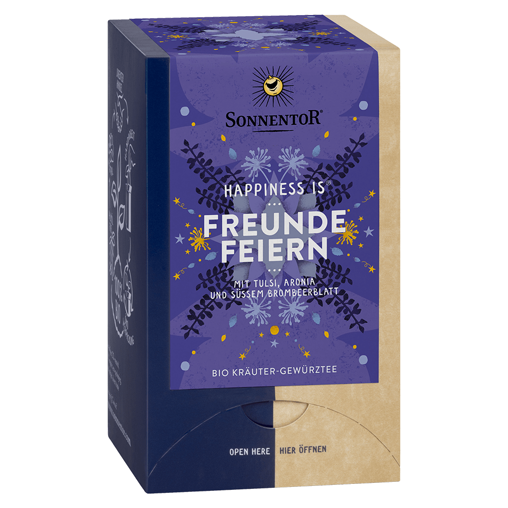 Bio Freunde feiern, Kräuter- Gewürztee Bio Freunde feiern, Kräuter- Gewürztee von Sonnentor