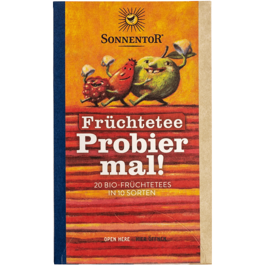 Bio Früchtetee Probier mal! Bio Früchtetee Probier mal! von Sonnentor
