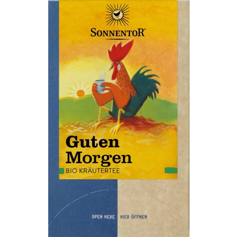 Bio Guten Morgen Kräutertee, Teebeutel von Sonnentor