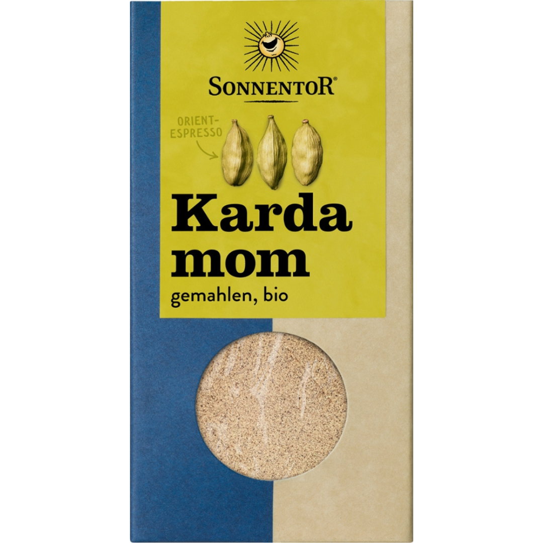 Bio Kardamom gemahlen, 50 g Bio Kardamom gemahlen, 50 g von Sonnentor