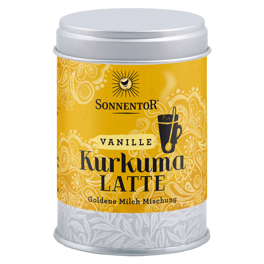 Bio Kurkuma Latte Vanille, 60g von Sonnentor