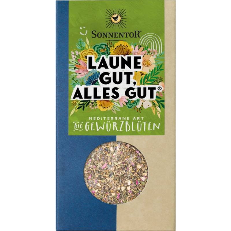 Bio Laune gut, alles gut - Gewürz-Blüten-Zubereitung, 25g von Sonnentor