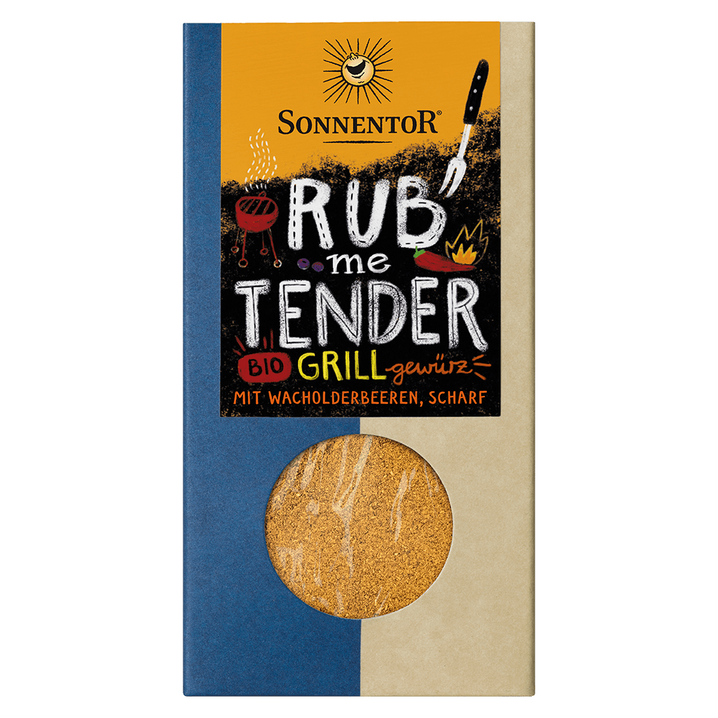 Bio Rub me Tender Grillgewürz Bio Rub me Tender Grillgewürz von Sonnentor