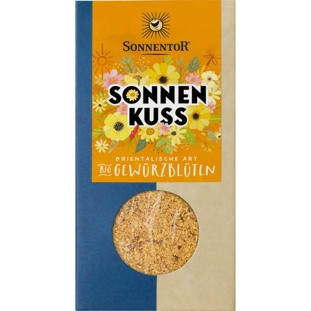 Bio Sonnenkuss Gewürz-Blüten-Mischung, 40g Bio Sonnenkuss Gewürz-Blüten-Mischung, 40g von Sonnentor