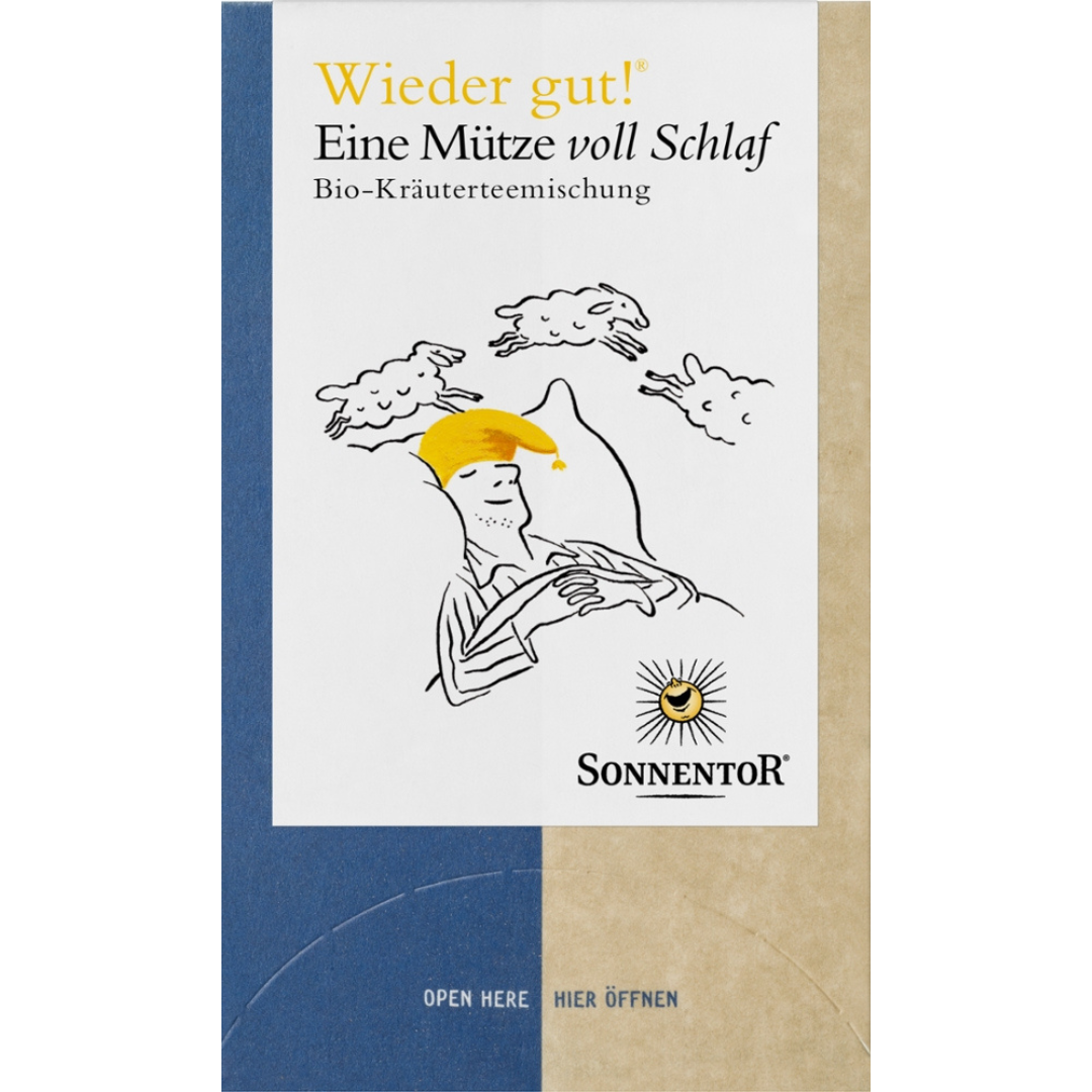 Bio Wieder gut! Eine Mütze voll Schlaf Tee, 18Btl Bio Wieder gut! Eine Mütze voll Schlaf Tee, 18Btl von Sonnentor