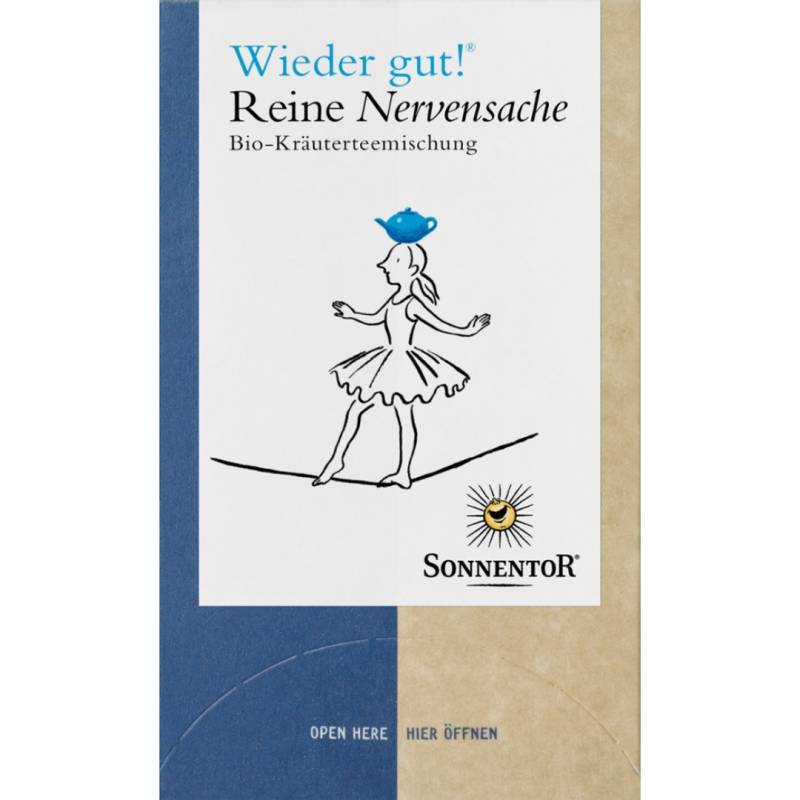 Bio Wieder gut! Reine Nervensache Tee, 18 Btl von Sonnentor