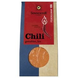 Chili, feuerscharf, gemahlen Chili, feuerscharf, gemahlen von SONNENTOR