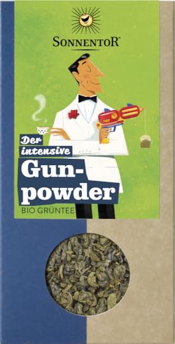 Der intensive Gunpowder Chinesischer Grüntee lose 18 x 100 gr Der intensive Gunpowder Chinesischer Grüntee lose 18 x 100 gr von Sonnentor