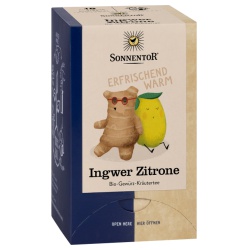 Ingwer-Zitronen-Tee im Beutel von SONNENTOR