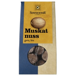 Muskatnüsse, ganz von SONNENTOR