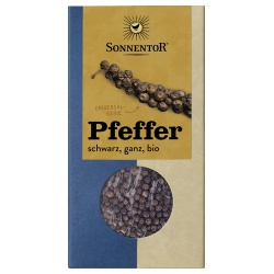 Pfeffer, schwarz, ganz von SONNENTOR