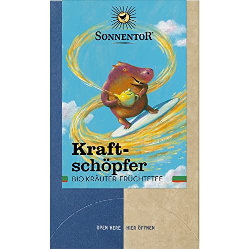 SONNENTOR Kraftschöpfer Kräutertee, 18 Doppelkammerbeutel, 23,4g (1er Pack) von Sonnentor