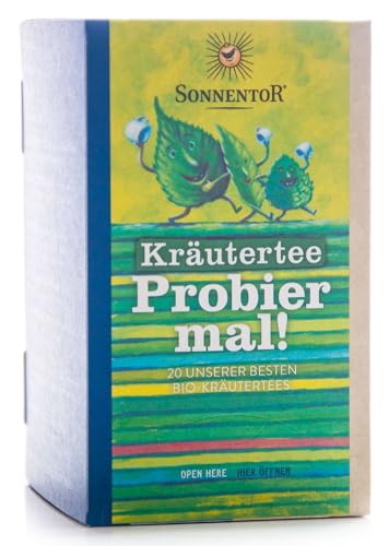 SONNENTOR Probier mal! Kräutertee - 20 beste Kräutertees und Teemischungen in einer Packung von Sonnentor