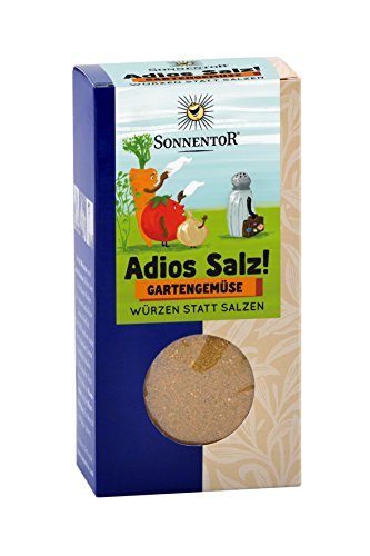 Sonnentor Adios Salz Gartengemüse Gemüsemischung bio, 3er Pack (3 x 60 g) von Sonnentor