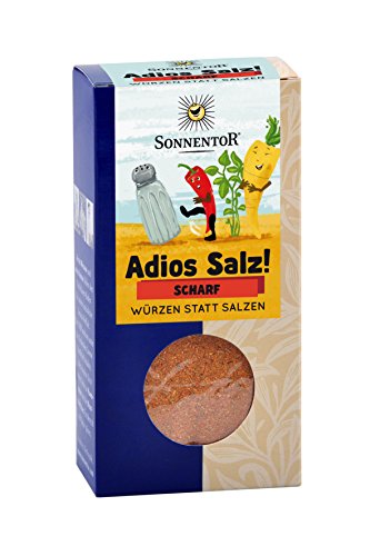 Sonnentor Adios Salz Scharfe Gemüsemischung bio, 3er Pack (3 x 50 g) von Sonnentor