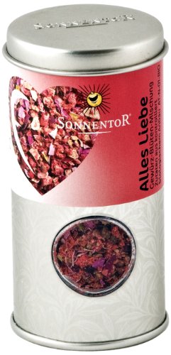 Sonnentor Alles Liebe Gewürz-Blüten-Mischung Streudose, 1er Pack (1 x 30 g) - Bio von Sonnentor