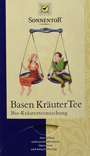 Sonnentor Basen-Kräuter-Tee, Doppelkammerbeutel 2er Pack (2 x 27 g) - Bio von Sonnentor