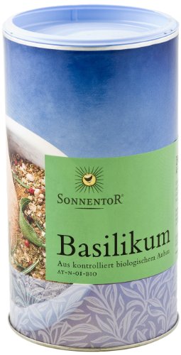Sonnentor Basilikum Gastrodose, 1er Pack (1 x 150 g) - Bio von Sonnentor