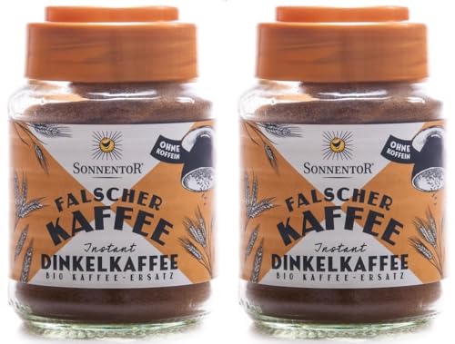 Sonnentor Bio Dinkelkaffee Falscher Kaffee Instant (2 x 50 gr) von Sonnentor