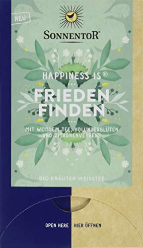 Sonnentor Bio Frieden finden Tee Happiness is, 3er Pack (3 x 27 g) von Sonnentor