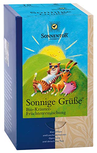 Sonnentor Bio Sonnige Grüße Tee bio Doppelkammerbeutel (1 x 45 gr) Sonnentor Bio Sonnige Grüße Tee bio Doppelkammerbeutel (1 x 45 gr) von Sonnentor