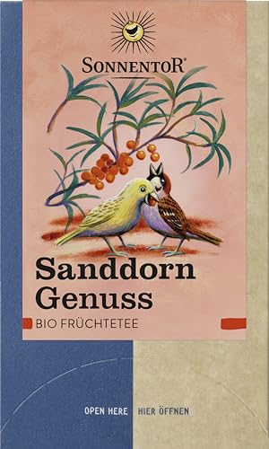 Sonnentor Bio Sanddorn Genuss Früchtetee (6 x 54 gr) von Sonnentor