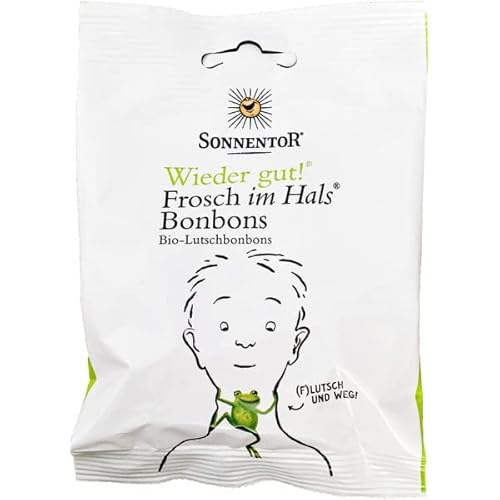 Sonnentor Bonbons "Frosch im Hals" (50 g) - Bio von Sonnentor