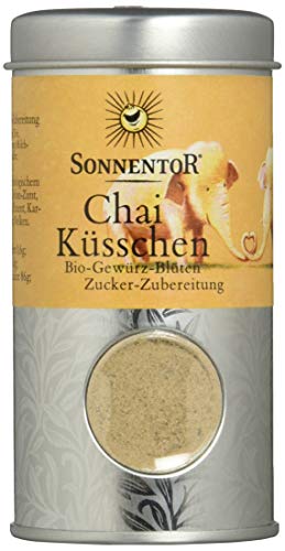 Sonnentor Chai Küsschen Gewürz-Blüten-Zubereitung Streudose, 1er Pack (1 x 70 g) - Bio von Sonnentor