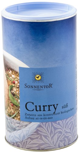 Sonnentor Curry süß Gastrodose, 1er Pack (1 x 520 g) - Bio von Sonnentor