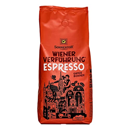 Sonnentor - Espresso Kaffee ganze Bohne Wiener Verführung - 1 kg von Sonnentor