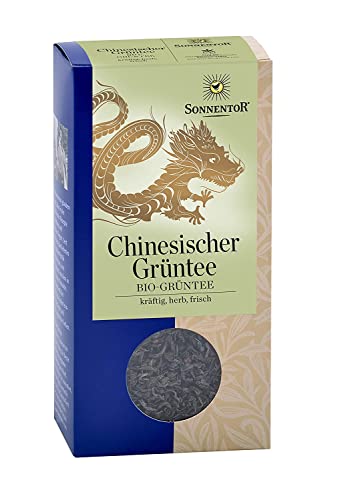 Sonnentor Feinster chinesischer Grüntee lose, 1er Pack (1 x 100 g) - Bio von Sonnentor